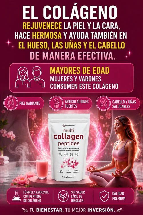Multi Colágeno Péptidos 909 g(1lb)