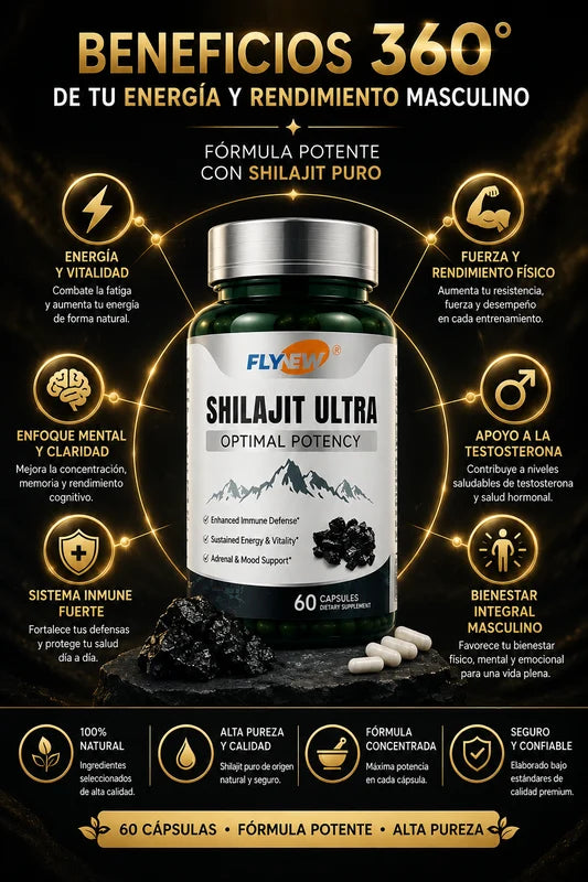 Shilajit Ultra – Aumenta tu energia de forma natural